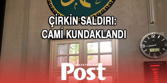 Hollanda'da çirkin saldırı: Cami kundaklandı