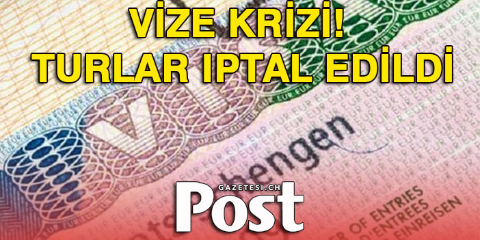 Schengen vizesi krizi!