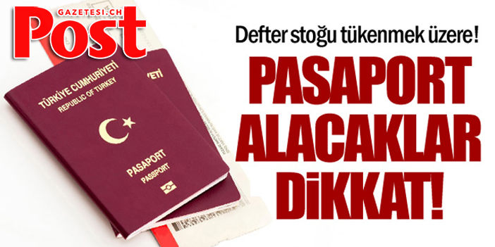 Pasaport alacaklar dikkat... Çip krizi devam ediyor