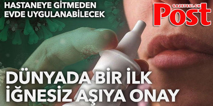 Dünyada bir ilk! İğnesiz aşıya Çin’de onay çıktı: Hastaneye gitmeden evde uygulanabilecek