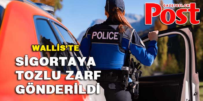 SİGORTAYA TOZLU ZARF GÖNDERİLDİ