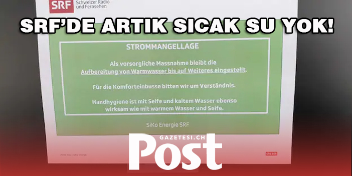 ENERJİ KITLIĞI HİSSEDİLMEYE BAŞLANDI: Leutschenbach'ta artık sıcak su yok!