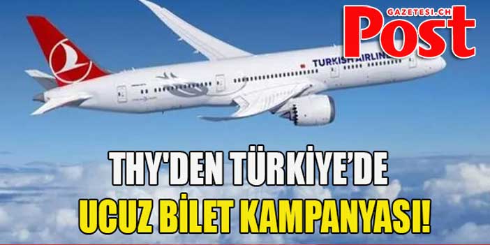 THY'den yurtiçi bilet kampanyası