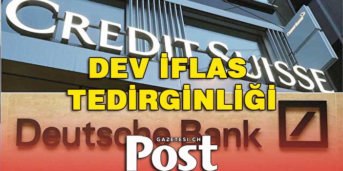 Batı'da dev iflas tedirginliği: İsviçreli Credit Suisse eriyor