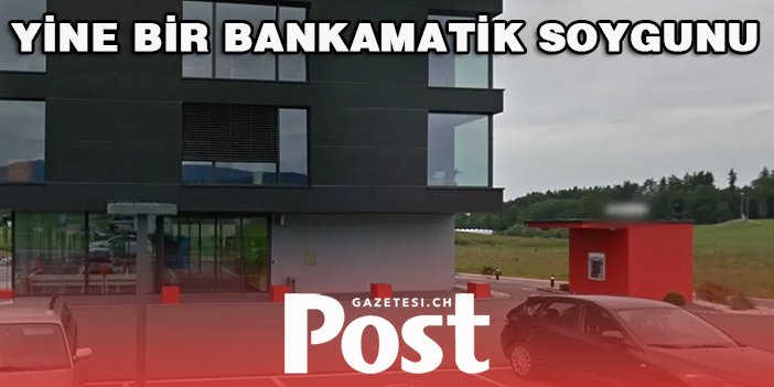 YİNE BİR BANKAMATİK  SOYGUNU