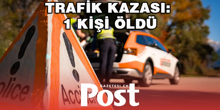 MOTOR KAZASI: 1 ÖLÜ