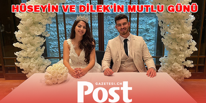 Hüseyin ve Dilek’in mutlu günü