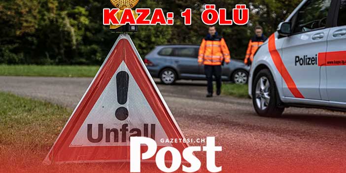 BİSİKLET KAZASINDA BİR KİŞİ ÖLDÜ