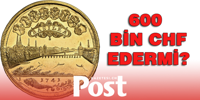 Cenevre’de 600 bin Frank değerinde bir parça