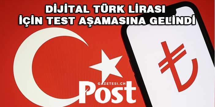 Dijital Türk lirası için test aşamasına gelindi