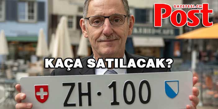 «ZH 100» NUMARALI PLAKA REKOR KIRACAK MI?