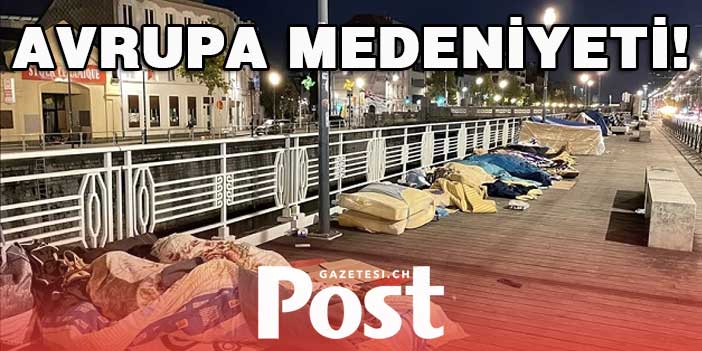 Avrupa medeniyeti: Sığınmacılar sokaklarda kalmaya devam ediyor