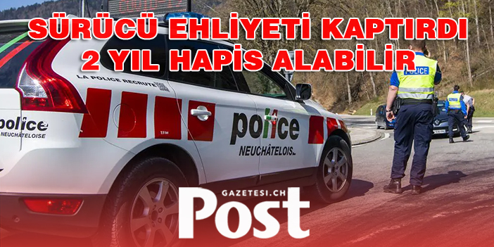 SÜRÜCÜ HAYATININ HATASINI YAPTI