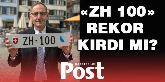 «ZH 100» NUMARALI PLAKA REKOR KIRAMADI