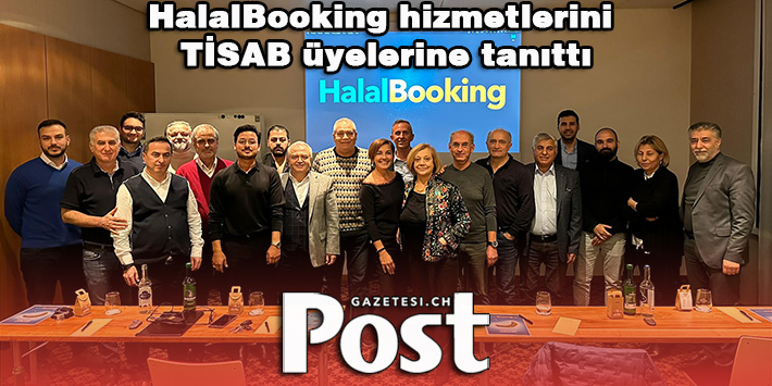 HalalBooking hizmetlerini TİSAB üyelerine tanıttı