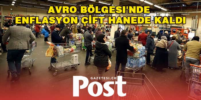 Avro Bölgesi'nde nihai veriler, enflasyonun çift hanede kaldığını teyit etti