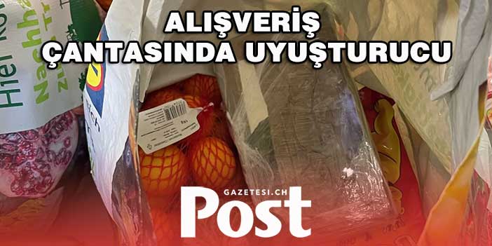 Portal çantasında uyuşturucu