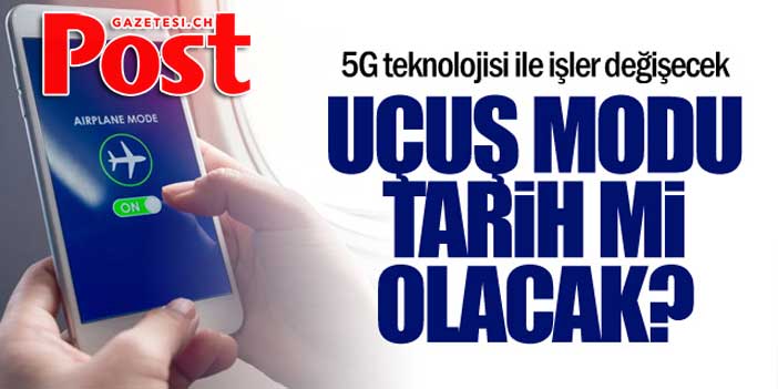 Uçaklarda telefon kullanımı için geri sayım