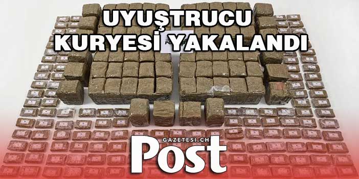 UYUŞTRUCU KURYESİ YAKALANDI