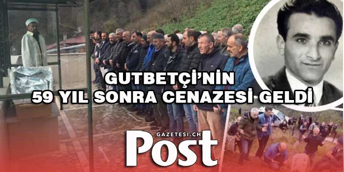 Gurbetçi, küsüp 59 yıl gitmediği köyünde son yolculuğuna uğurlandı