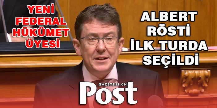 ALBERT RÖSTİ İLK TURDA SEÇİLDİ