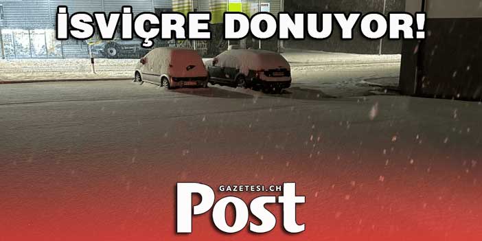 İSVİÇRE’YE DONDURUCU SOĞUKLAR  GELDİ