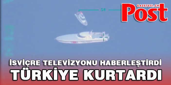 İsviçre televizyonu Yunanistan'ın Ege'de göçmenleri geri itmesi ve Türkiye'nin kurtarma operasyonuna şahit oldu