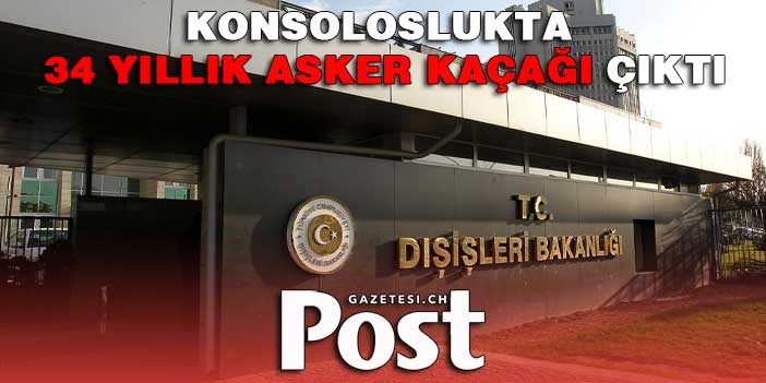 Konsoloslukta 34 yıllık asker kaçağı çıktı