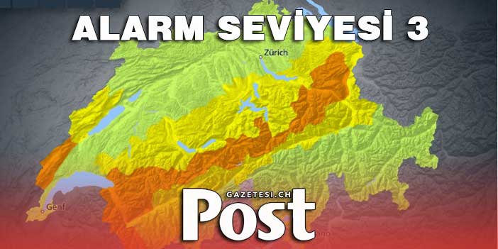 İSVİÇRE'DE ALARM SEVİYESİ 3