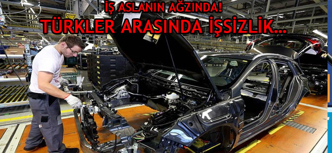 AVRUPA'DA TÜRKLER ARASINDA İŞSİZLİK…