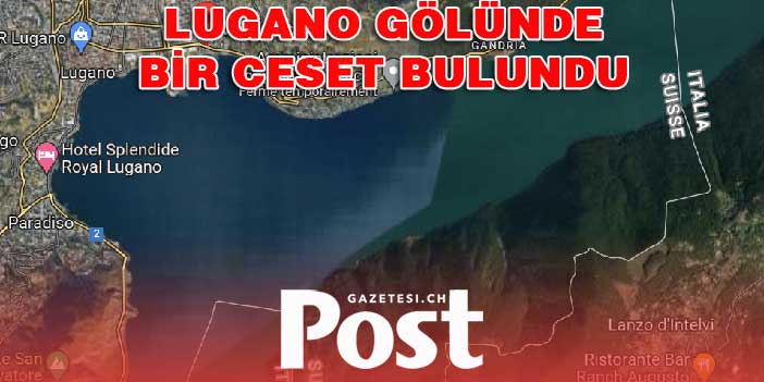 Lugano gölünde bir ceset bulundu