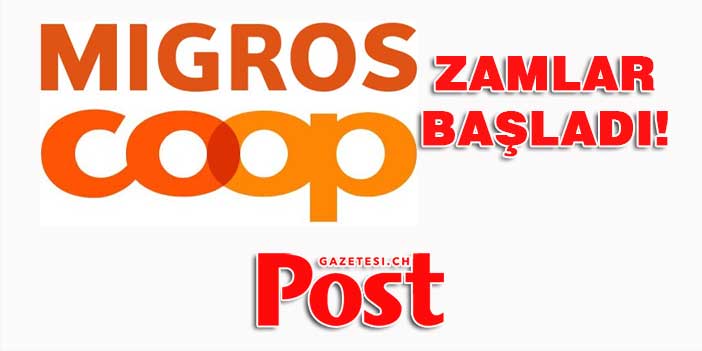 COOP VE MİGROS’TAN ZAM!