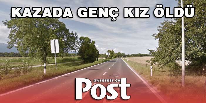 CENEVRE'DE KAZADA GENÇ KIZ ÖLDÜ