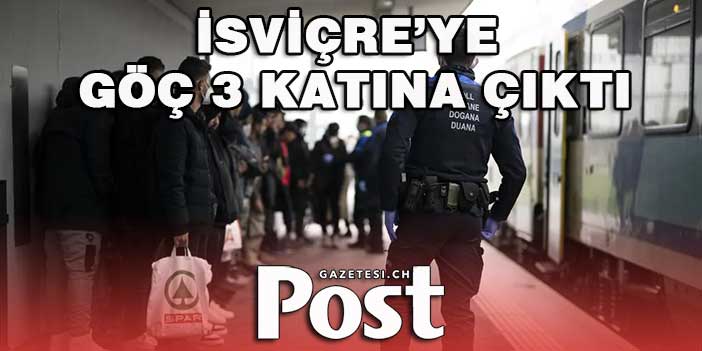 İSVİÇRE’YE GÖÇ 3 KATINA ÇIKTI