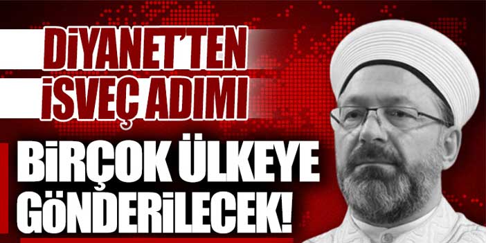 Diyanet’ten Avrupa’ya mektup var