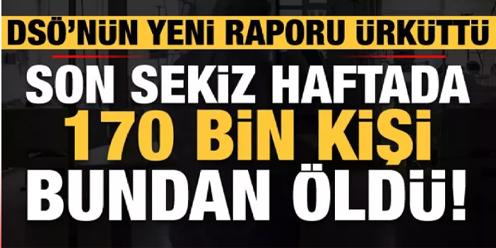 DSÖ Genel Direktörü Ghebreyesus: 8 haftada Kovid-19 nedeniyle 170 binden fazla kişi öldü