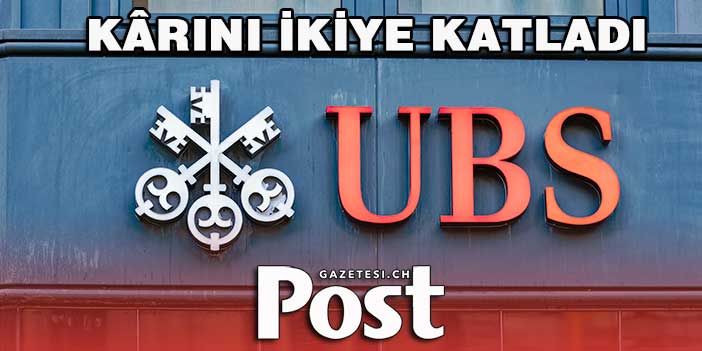 UBS yüksek faiz oranları sayesinde kârını katladı