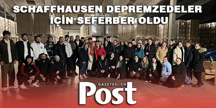 SCHAFFHAUSEN DEMPREM ZEDELER İÇİN  SEFERBER OLDU