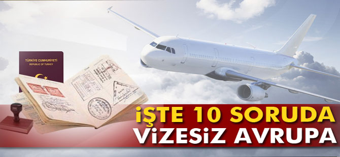 10 SORUDA VİZESİZ AVRUPA