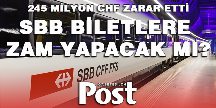 SBB’NİN YIL SONUNA KADAR BİLETLERE ZAM YAPMASI BEKLENİYOR