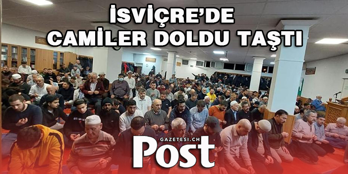 Kadir Gecesinde Camiler doldu taştı