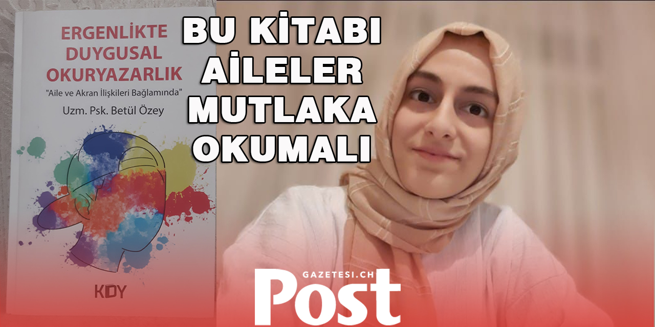 Bu kitabı aileler mutlaka okumalı