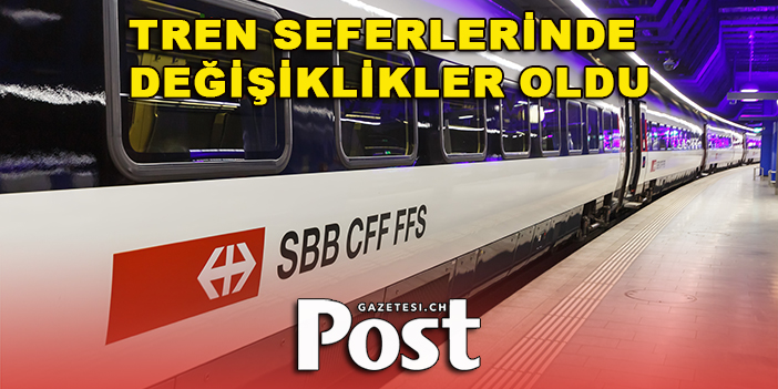 Tren seferlerinde bir dizi değişiklik kararı alındı