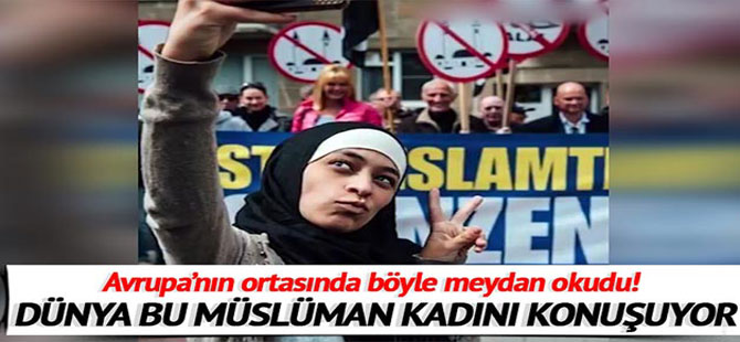 IRKÇILARA MEYDAN OKUYAN SELFİE…