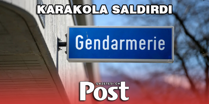 Öfkeli sığınmacı Polis karakolu saldırdı