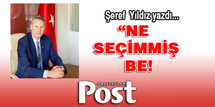 Şeref Yıldız yazdı:Ne seçimmiş be!