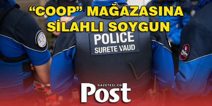 “Coop” mağazasına silahlı soygun