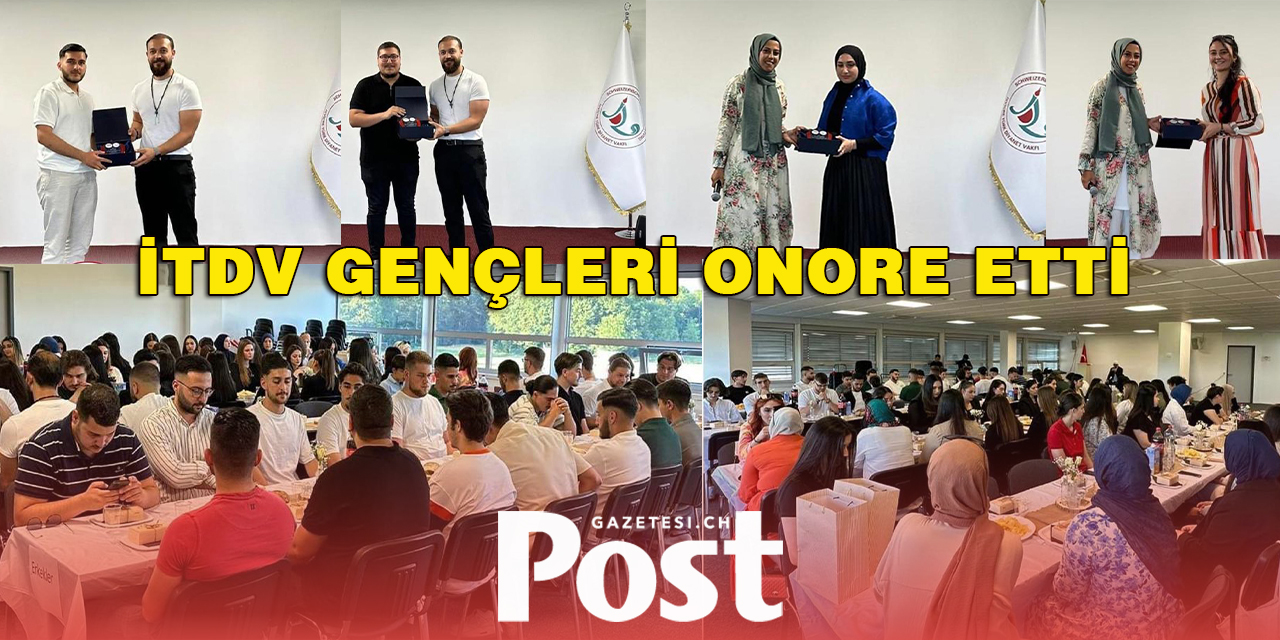 -İTDV gençleri onore etti