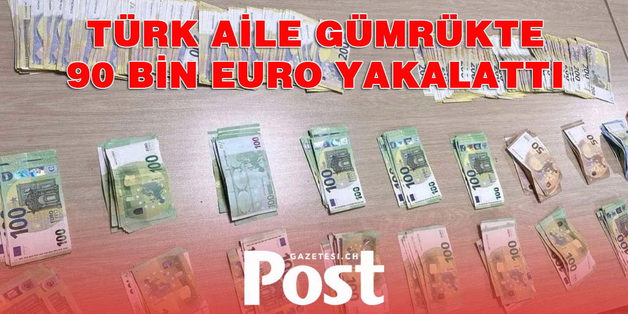 Sırbistan’da Türkiye’ye giden ailenin üzerinde 90 Bin Euro yakalandı