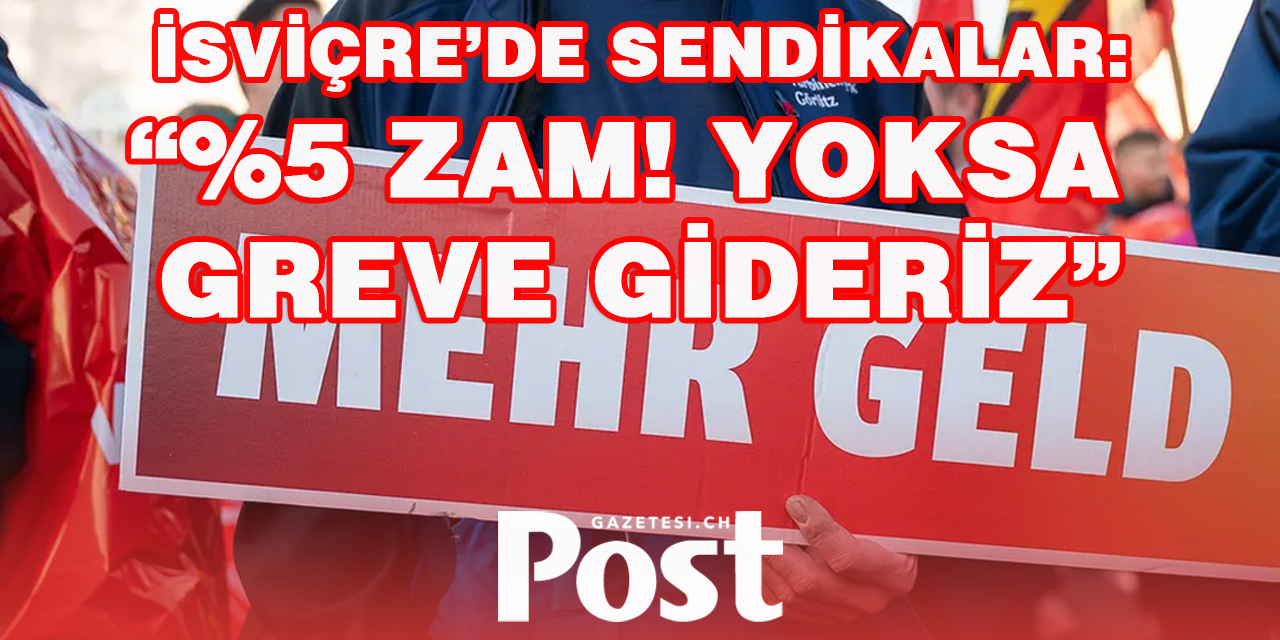 Maaşlara zam yoksa gereve gideriz tehdidi